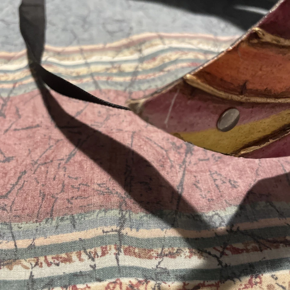 Máscara de Carnaval Cecamore Mardi Gras Feita à Mão Itália - Imagem 4 de 4