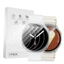 5-Pack Screen Protector for Samsung Galaxy Gaalxy Watch 8/7/6/FE/5/4-40mm Clear