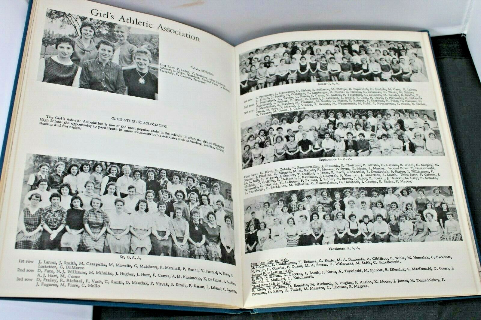 Glassport High School Yearbook 1959 Glahisean Glassport Pennsylvania eBay