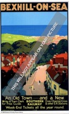 Bexhill on Sea Southern Railway advert