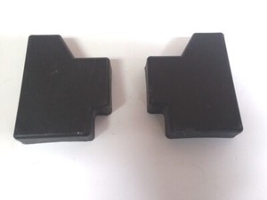 Set of 2 Front Rail End Caps for Ryobi BT3000 10" Table Saw, Outer Mount Designs