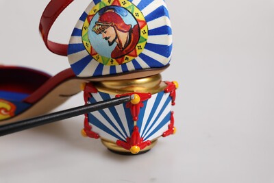 D&G サンダル　36 DOLCE & GABBANA Shoes Pink Quilted DG Heel Slide Sandals