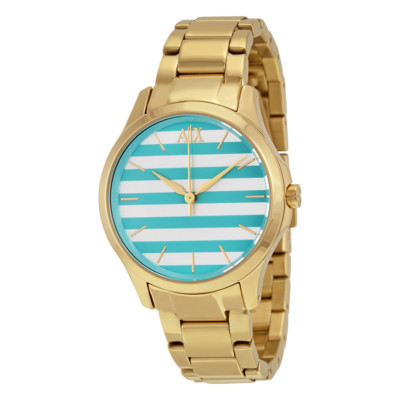 Armani Exchange Women's AX5233 Analog Display Analog Quartz Gold-Tone Watch