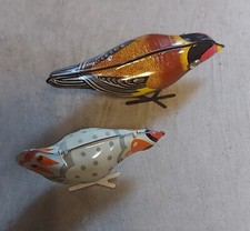 UCCELLINO E GALLINELLA a molla made in URSS - GIOCHI D'EPOCA