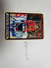 1990 1991 O-Pee-Chee Jocelyn Lemieux Signed Hockey Card 2