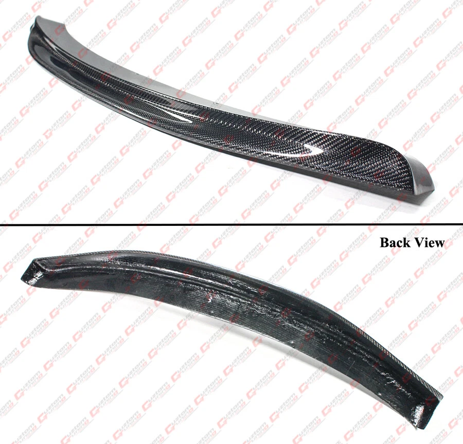 PARA 2014-19 BMW F06 F12 F13 M6 R STYLE FIBRA DE CARBONO PARA-CHOQUE DIANTEIRO CENTRO QUEIXO LÁBIO - Imagem 4 de 4