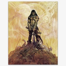 Vintage Print 40- The Barbarian