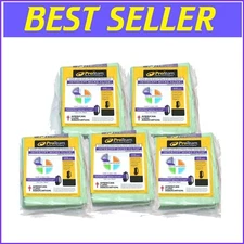 10 Quart Backpack Vacuum Bags - 5 Pack Bundle for CoachVac and MegaVac