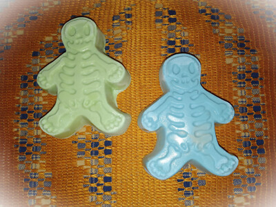 Skeleton Bar Soap, choice of soap type and scent, FREE shipping, 180+ scents