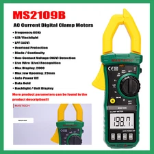 MASTECH MS2109B MS2109C MS2109D Digital Clamp Meters Multimeter Electrical Tool