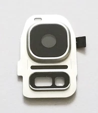 OEM Rear Camera Lens with Frame For Samsung Galaxy S7 G930 / S7 Edge G935~SILVER