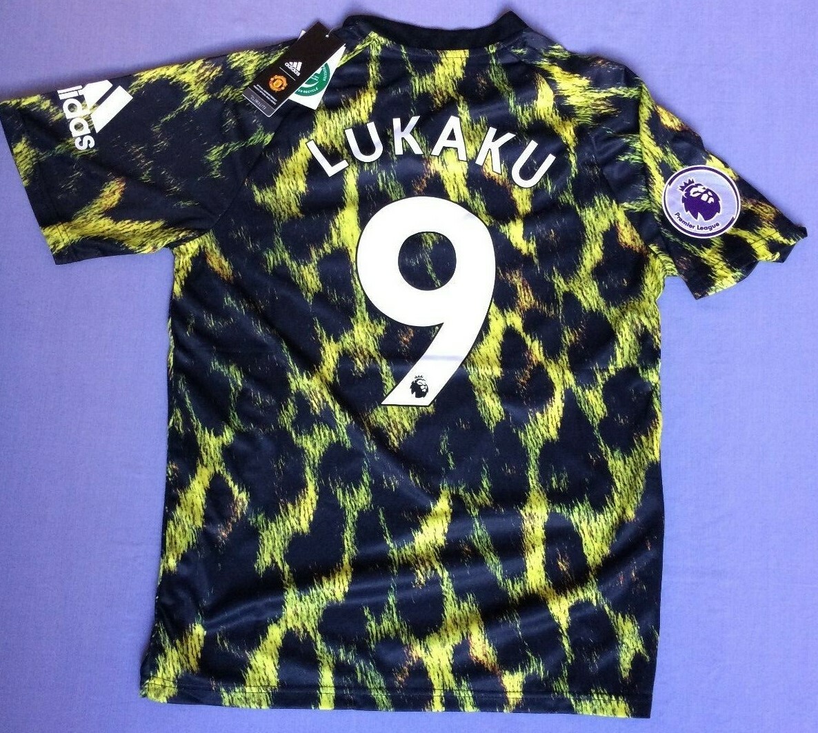 Manchester United Lukaku 9 シャツ Manchester United Red Lukaku 9 Jersey Adidas Climacool