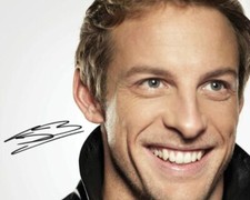 Jenson Button Autograph Signed Photo Print 