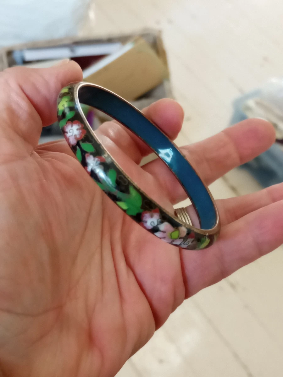 Antique cloisonne hotsell bracelet