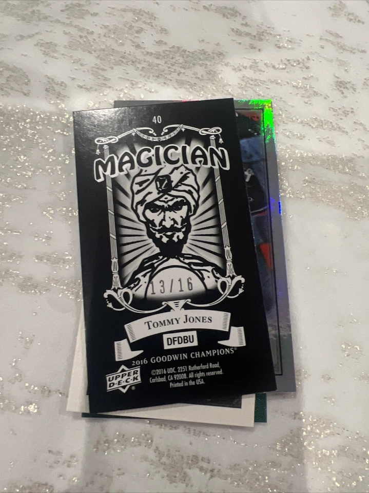 Goodwin Champions Metal Minis 2016 Black Magician Back 13/16 Tommy Jones #40 Foto 2 de 2