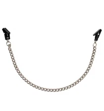 BDSM BONDAGE SADO BRAND RIMBA BRAND BREAST CLIP NIPPLE CLIPS WITH CHAINS