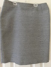 Talbots Skirt Striped Blue/Cream Size 10 Great Condition