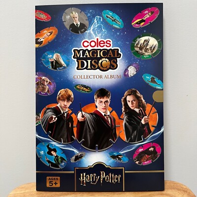 2025 Harry Potter Coles Magical Discs Toy Promotion
