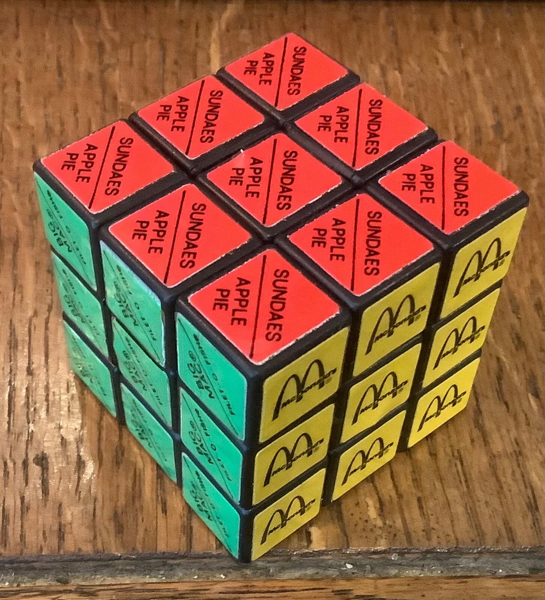 Rare McDonald's Rubik's Cube – Vintage Collectible in