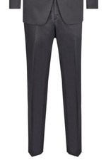 Wilvorst Men's Wedding Suit Black Monochrome Pants 421101 177 10