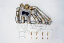 3mm T4 Ss304 45mmod Equal Length Turbo Header For Supra Mk4 2jzge 2jz Ge 1993-98 3mm T4 Ss304 45mmod Equal Length Turbo Header For Supra Mk4 2jzge 2jz Ge 1993-98