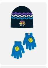 DC Comics Lego  Boys 2 Piece Beanie Hat and Gloves Set