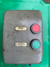 Stop Start  Switch  from Myford ML7 Lathe  3 phase #16