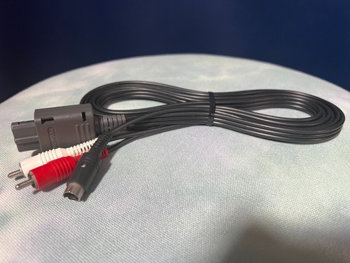 OFFICIAL Genuine Nintendo S-Video Cable N64 SNES Super Famicom GameCube SHVC-009 - Picture 4 of 6