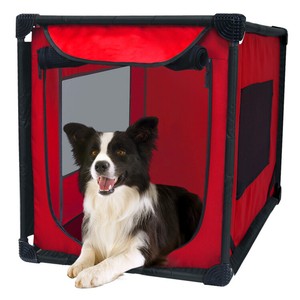portable dog crate large