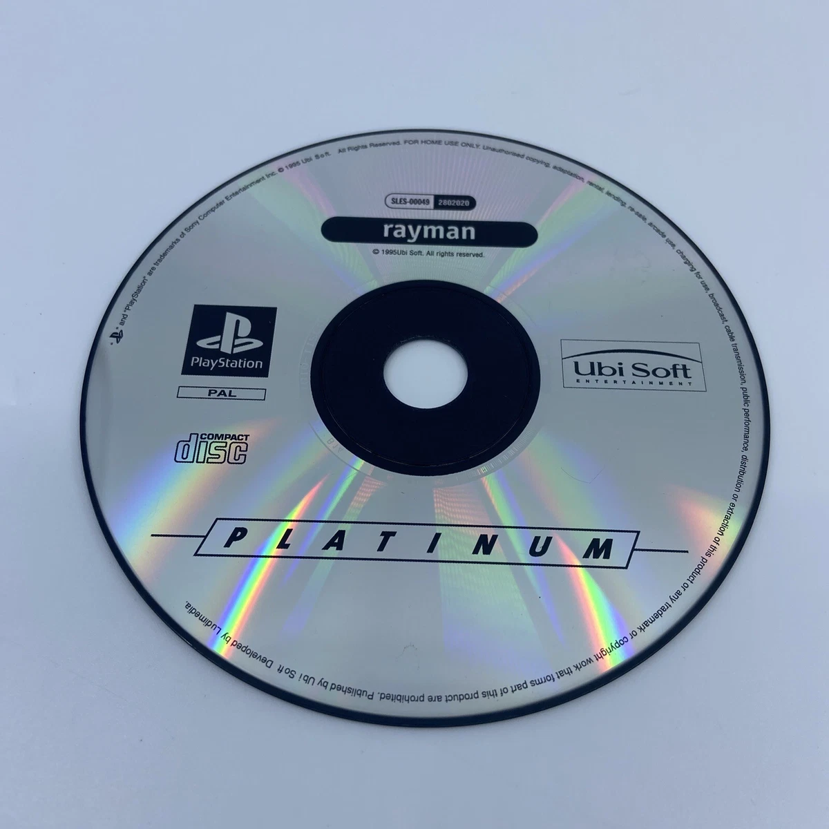 JEU SONY PLAYSTATION 1 RAYMAN RUSH *** COMPLET