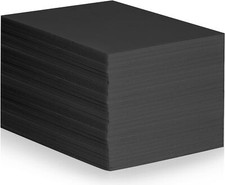 30Pcs Black Foam Board 10 x 8 inch Poster 3/16" 10x8in,