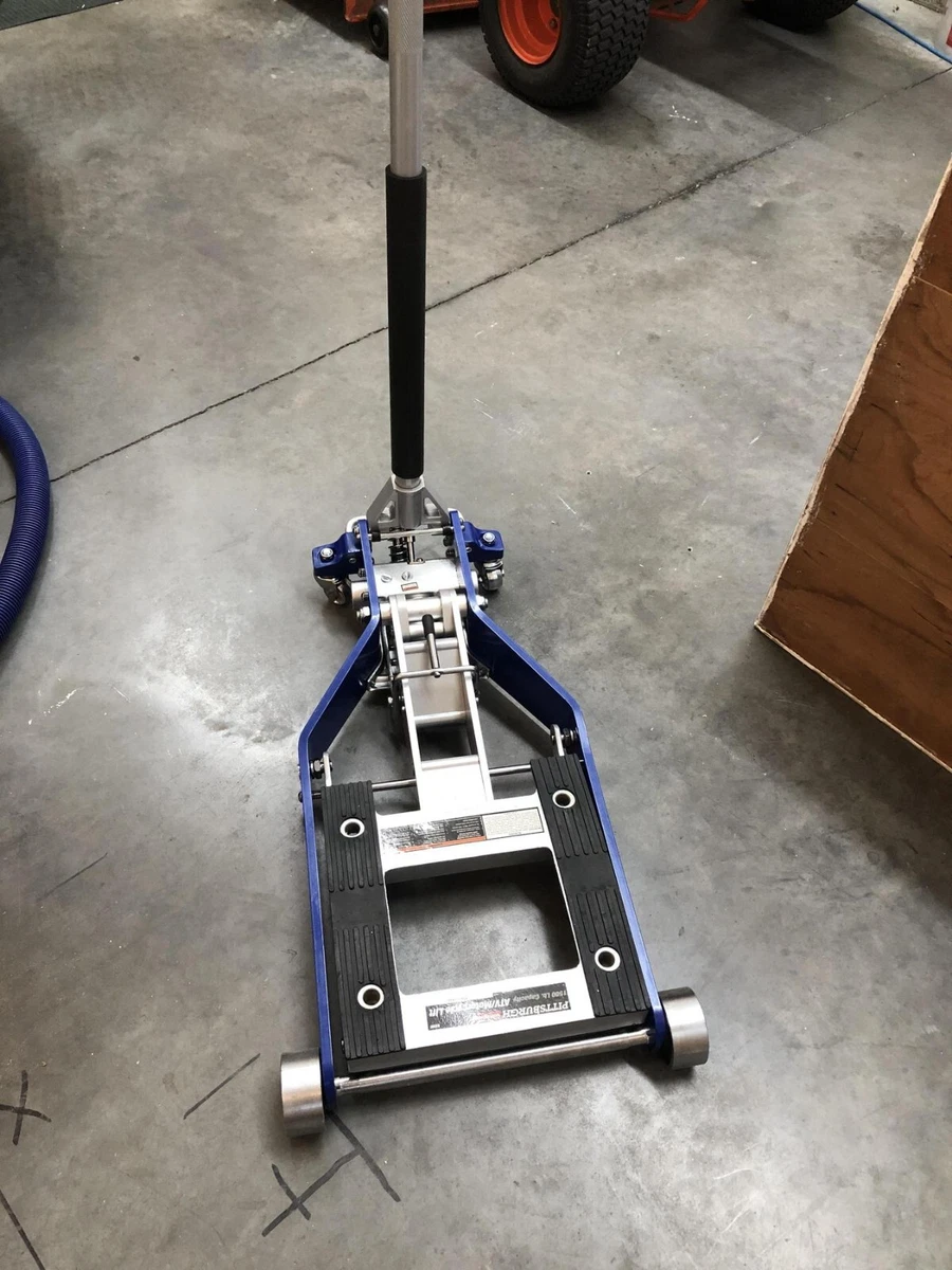 1500 lb. Capacity ATV Motorcycle Lift Jack Pump Hydraulic Low