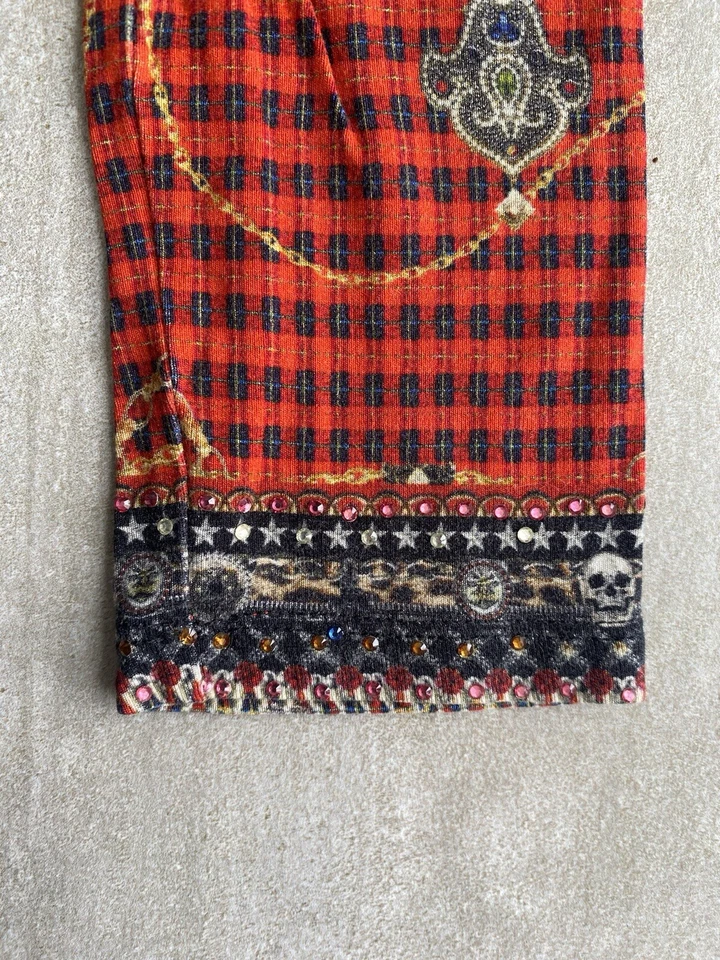 Pantalones Milla By Camilla Niñas Talla 4 Rojo Adornado Foto 2 de 4