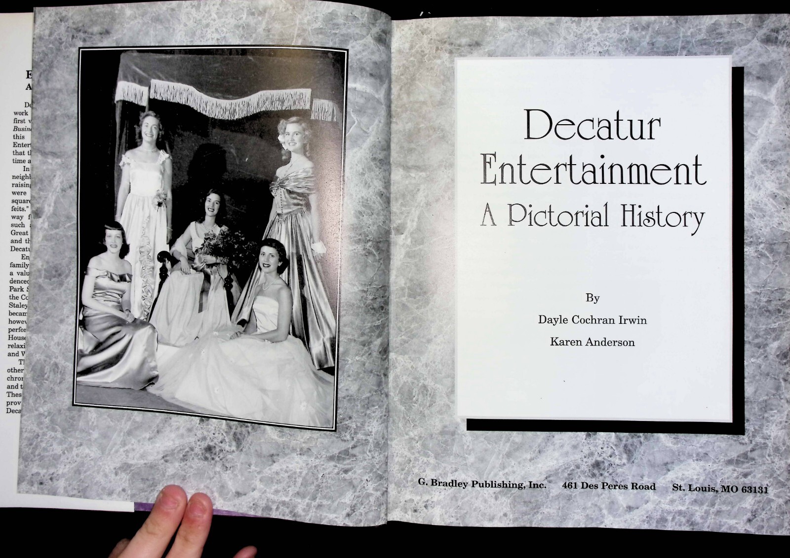Decatur Illinois Entertainment Pictorial History HC Book Limited ...