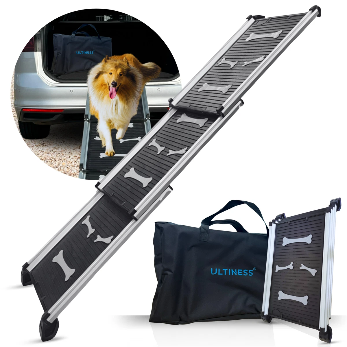 Hunderampen & -treppen Zusammenklappbare/- faltbare Rampe online kaufen |  eBay.de