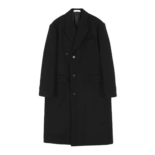 Autumn Korean-style Wool Overcoat Men Mid-length Loose Knee-length Windbreaker - Picture 28 of 30