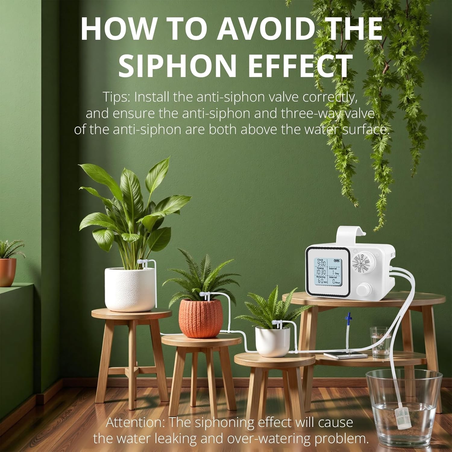 Automatic Plant Waterer Indoor Self Watering System, Plant Watering Devices, Aut