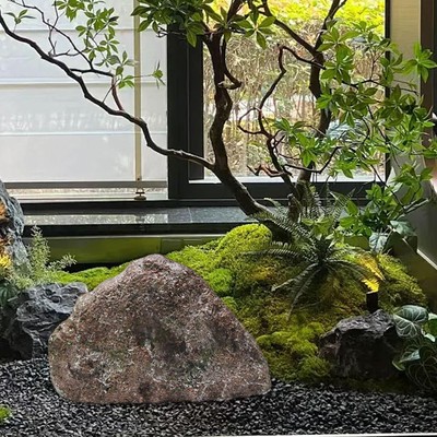 Kunststein Harz Realistischer Kunststein für Außen Garten Deko Bonsai