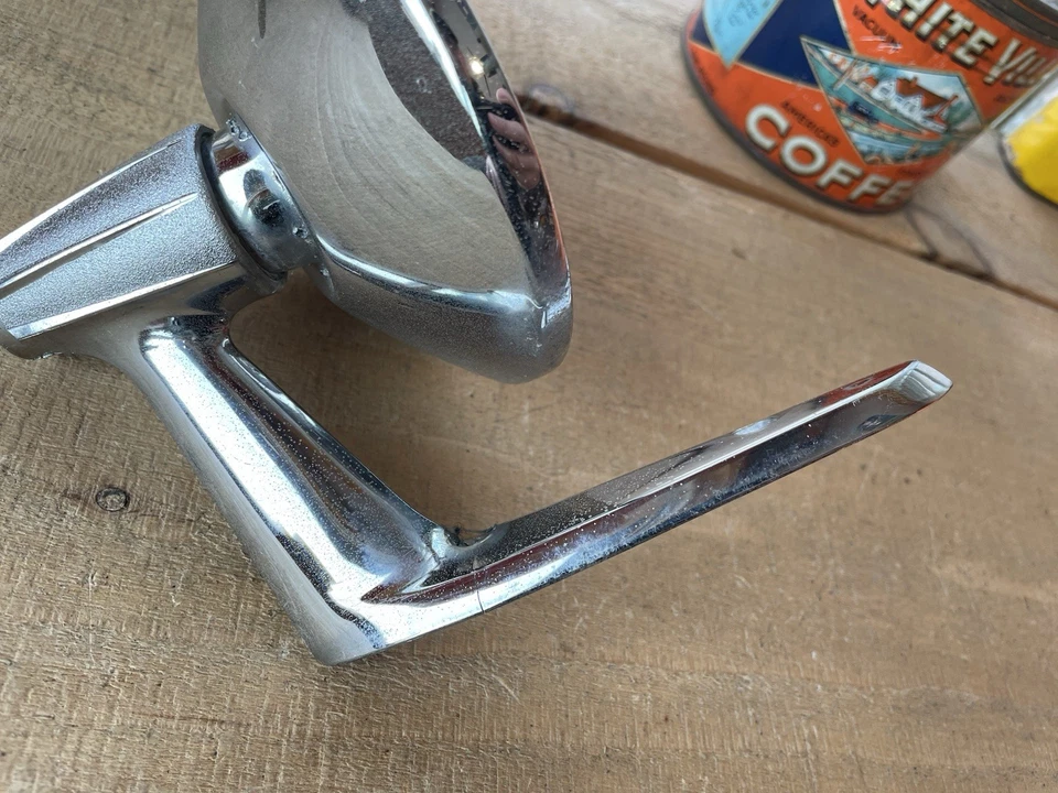 Vintage 1960s AMC American Motors Rambler Driver side view mirror {1842-24-41} - Image 3 of 4