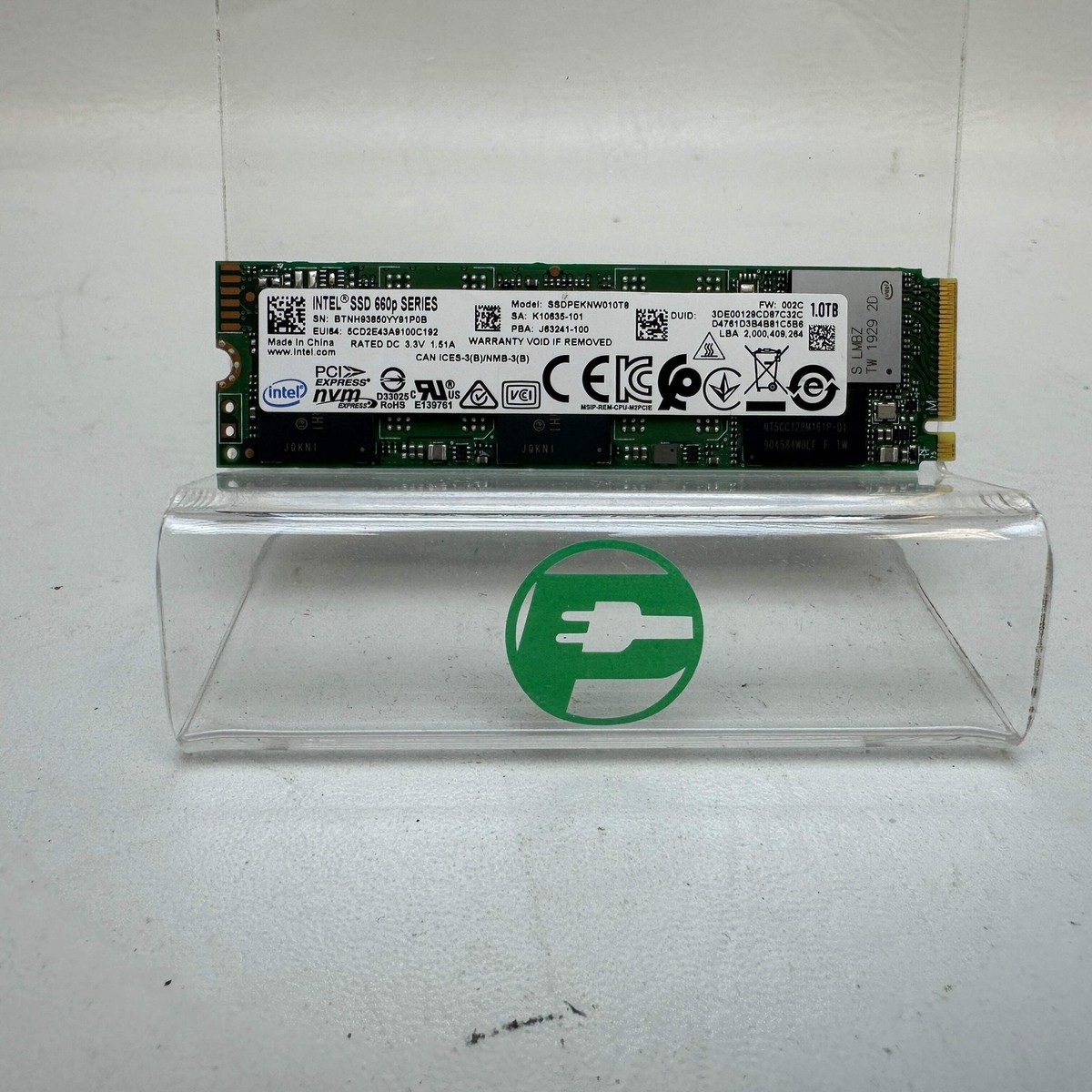 Intel 660P Series 1TB Hard Drive - SSDPEKNW010T8 for sale online