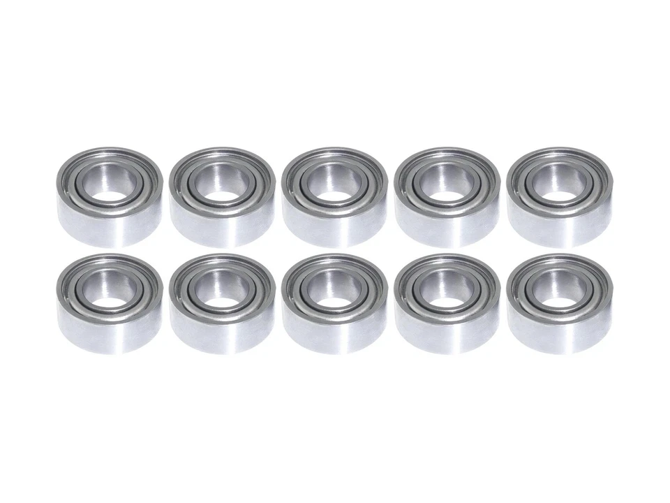 RCBAY 10x Kugellager MR63 ZZ 3x6x2.5 mm Miniaturkugellager Rillenkugellager