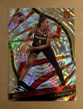 2022 Revolution WNBA Fractal #97 Queen Egbo RC Rookie Basketball Card