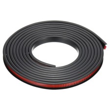 16.4Ft U-Shape Edge Banding Furniture Edge Protector OFFICE Black 9mm/0.35"