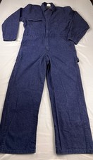 50s VTG Big Ben Blue Bell Coverall 38 Short Blue Denim Utility Workwear Made USA