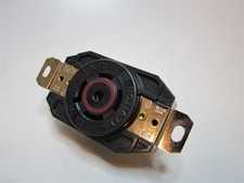 Leviton 2520 Self Grounding Flush Mounting Locking Receptacle 20AMP 277/480V