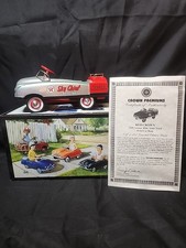 Crown Premiums Texaco Sky Chief 1948 BMC Tanker Pedal Car Bank COA 1cnt1