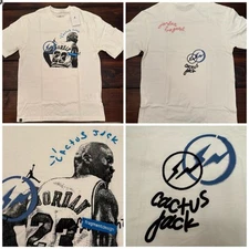 Air Jordan x Travis Scott x Fragment Design T-Shirt Sz XL ASIAN Sizing Rare