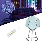Dodecahedron Night Light Infinity Dodecahedron Color Art Light LED Night Light