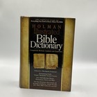 Holman Illustrated Bible Dictionary Revised Updated Expanded Hardcover Reference