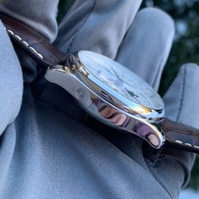 Longines Master Collection Moon Phase Automatic Chronograph Wristwatch Pristine 16